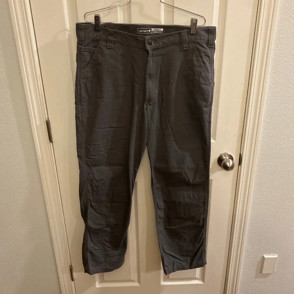Carhartt Rugged Flex Relaxed Fit Canvas Work Pants   Size 36 × 30